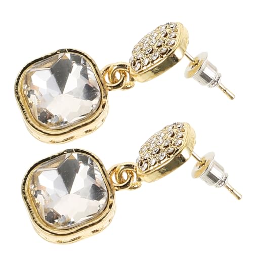 IMIKEYA Zierliche Perlen Ohrringe mit Schleifen Design Leichte Koreanische Ohrstecker für Frauen Brautschmuck Accessoires Dangle Ohrhänger für Teen von IMIKEYA