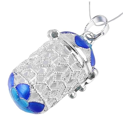 IMIKEYA Parfümflaschen Anhänger Zylinderform Ausgehohlter Charm Für Schmuckherstellung Diy Schlüsselanhänger Mit Zubehör Als Oder Souvenir von IMIKEYA