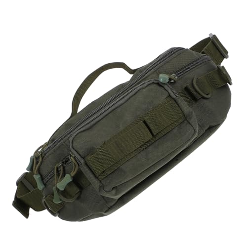 IMIKEYA wasserdichte Angeltasche Herren Multifunktionaler Hüfttasche mit Trinkflaschenhalter Leicht Atmungsaktiv für Wandern Radfahren Outdoor Sport von IMIKEYA