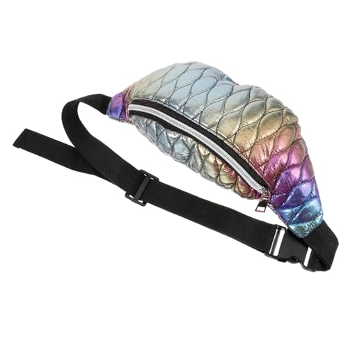 IMIKEYA wasserdichte Leichte Bauchtasche Damen Modische Dekorative Crossbody Bag Sportliche Hüfttasche für Reisen Laufen und Outdoor Praktischer Robuster Handytasche mit Großem Stauraum von IMIKEYA