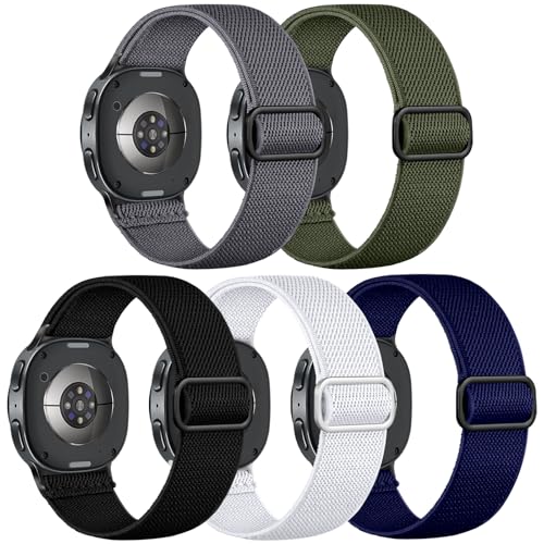 IMIVIO Dehnbares Uhrenarmband, kompatibel mit Samsung Galaxy Watch 8, Band 40 mm, 44 mm, Samsung Galaxy Watch 8 Classic, 46 mm, verstellbares Nylon-Solo-Loop-Sport-Ersatzband für Damen und Herren, 5 IMIVIO Dehnbares Uhrenarmband, kompatibel mit Samsung Galaxy Watch 8, Band 40 mm, 44 mm, Samsung Galaxy Watch 8 Classic, 46 mm, verstellbares Nylon-Solo-Loop-Sport-Ersatzband für Damen und Herren, 5 von IMIVIO