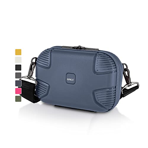 IMPACKT IP1 Handgepäck Crossbody Bag aus recyceltem Post-Consumer-Plastik; nachhaltige Umhängetasche mit 6 Jahren Garantie + abnehmbaren Tragegurt von IMPACKT Make the World a better Case
