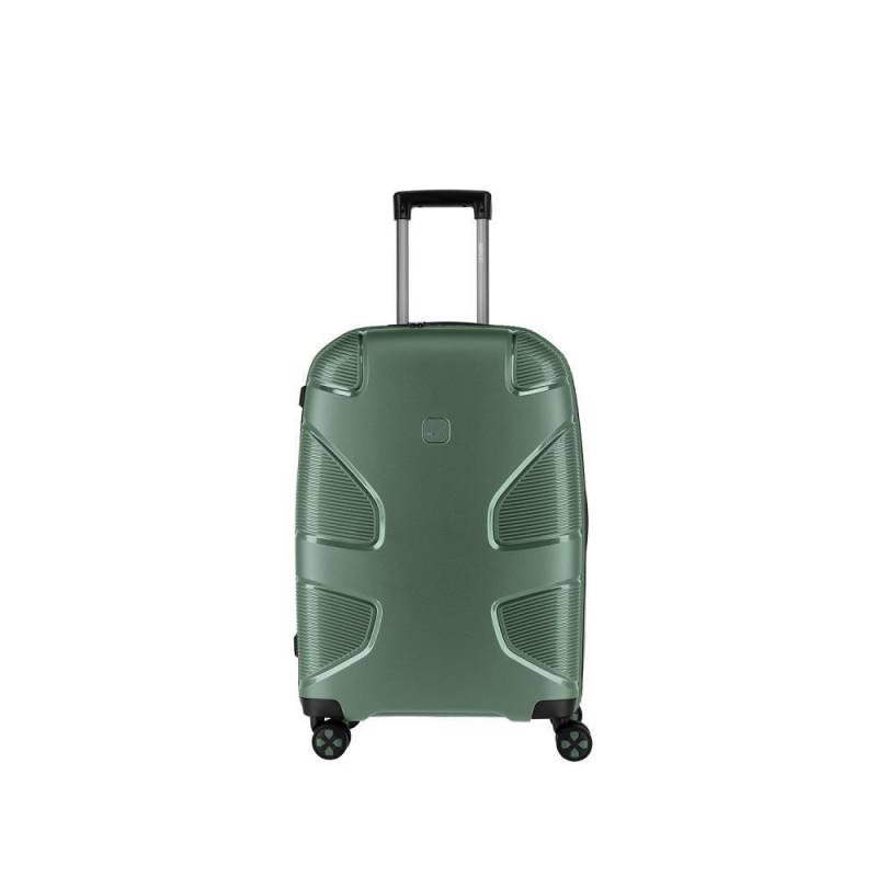 IMPACKT - Impackt IP1 Deep Sea Green 4-Doppelrollen Trolley M 66 cm grün von IMPACKT