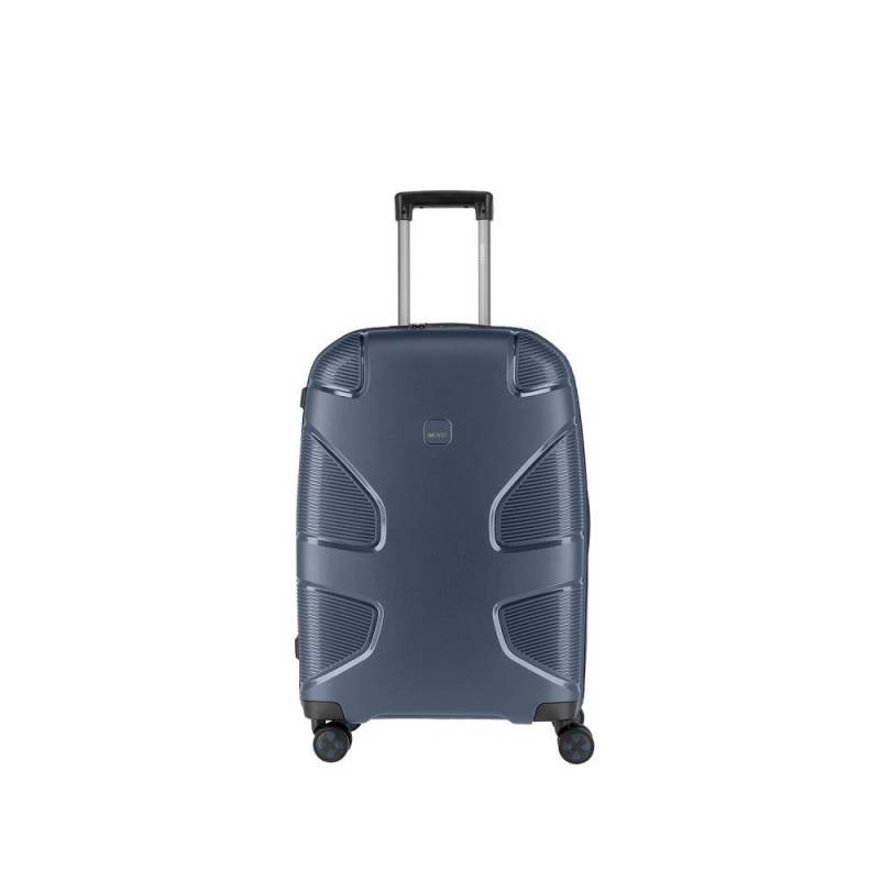 IMPACKT - Impackt IP1 Glacier Blue 4-Doppelrollen Trolley M 66 cm blau von IMPACKT
