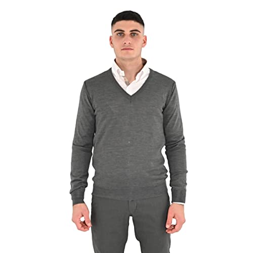 IMPERIAL 5815AR maglione uomo wool blend sweater-L von Imperial