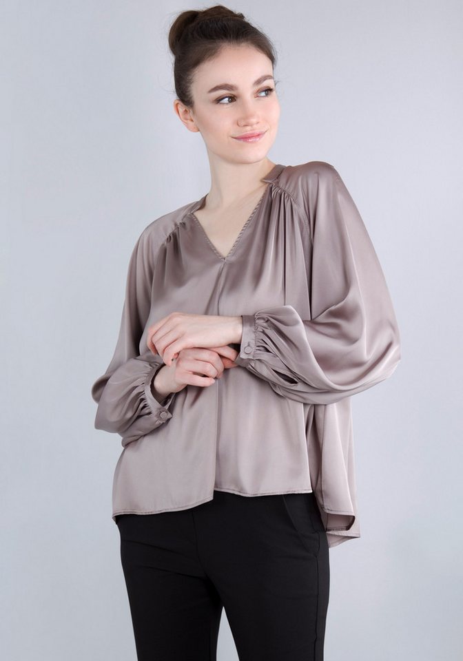 IMPERIAL Blusenshirt in satinierter Optik von IMPERIAL