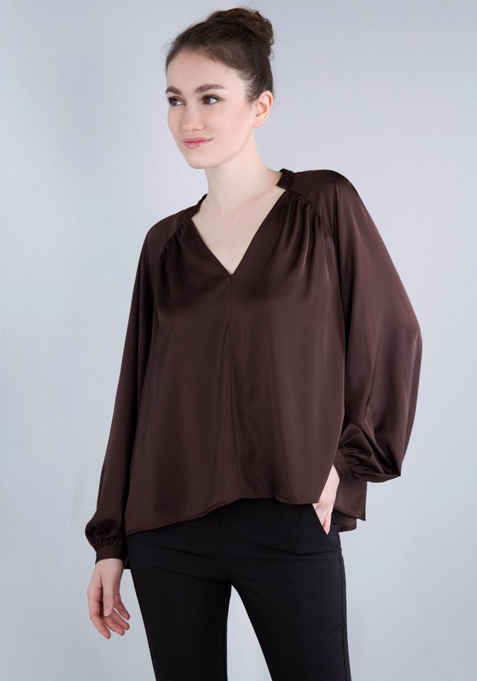 IMPERIAL Blusenshirt in satinierter Optik von IMPERIAL