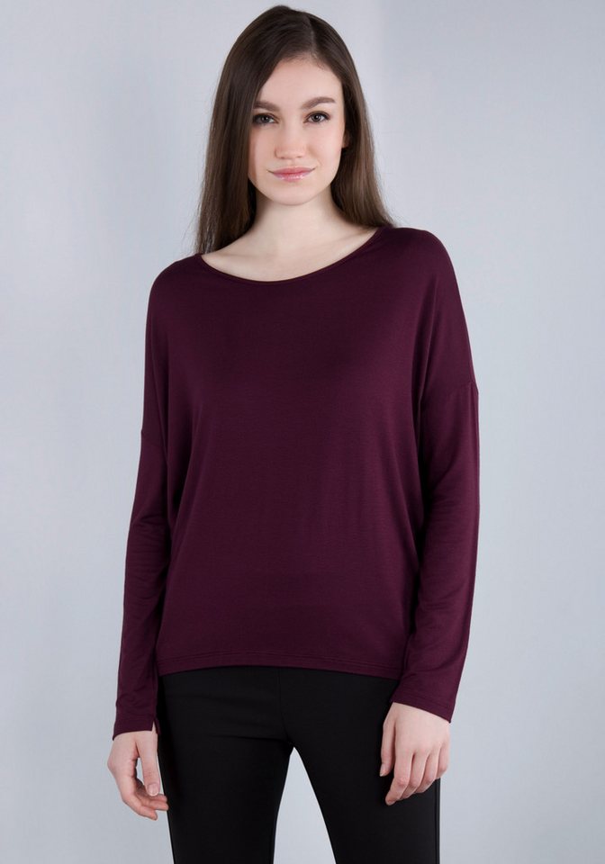 IMPERIAL Langarmshirt in lässiger "O - Shape" Form von IMPERIAL