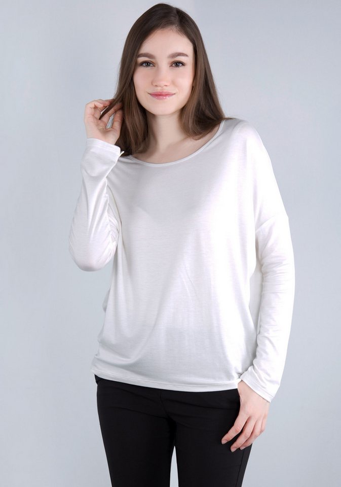 IMPERIAL Langarmshirt in lässiger "O - Shape" Form von IMPERIAL