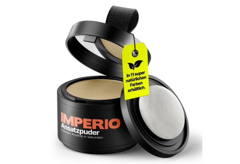 IMPERIO Haaransatz-Farbpuder Ansatzpuder - Das Make-up für Deine Haare von IMPERIO