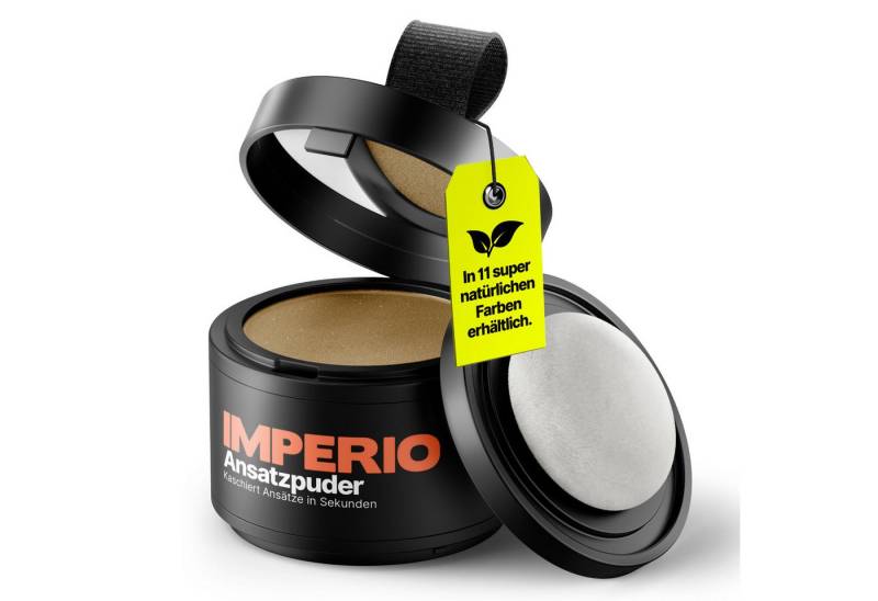IMPERIO Haaransatz-Farbpuder Ansatzpuder - Das Make-up für Deine Haare von IMPERIO
