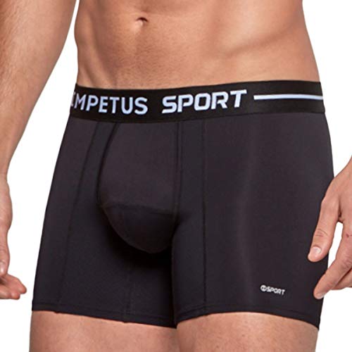 IMPETUS Herren Boxershort schwarz schwarz Gr. L, schwarz von IMPETUS