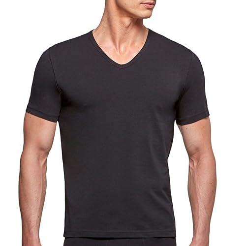 IMPETUS T-Shirt V-Neck Cotton Stretch schwarz 2XL Schwarz 8 / XXL von IMPETUS