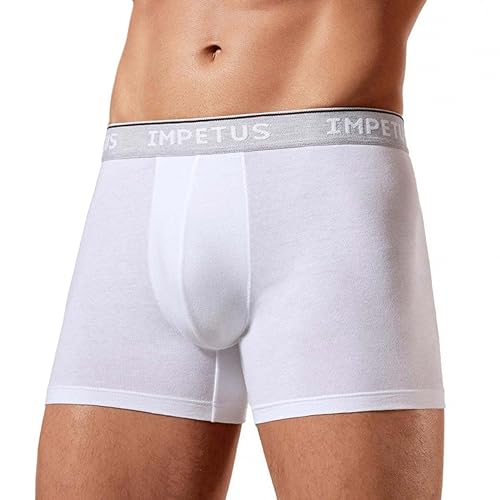 Impetus France Herren Boxershort Organic, Weiß (Blanc), X-Large von IMPETUS