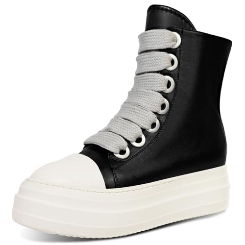 Damen Lace Detail Lace Up Casual Sneakers - Elegant Ribbon Ribbon Lace Walking Schuhe Rutschfeste Sohle Atmungsaktiv Komfort für tägliche Outfits, Schwarz, 39.5 EU Damen Lace Detail Lace Up Casual Sneakers - Elegant Ribbon Ribbon Lace Walking Schuhe Rutschfeste Sohle Atmungsaktiv Komfort für tägliche Outfits, Schwarz, 39.5 EU von IMPREMEY