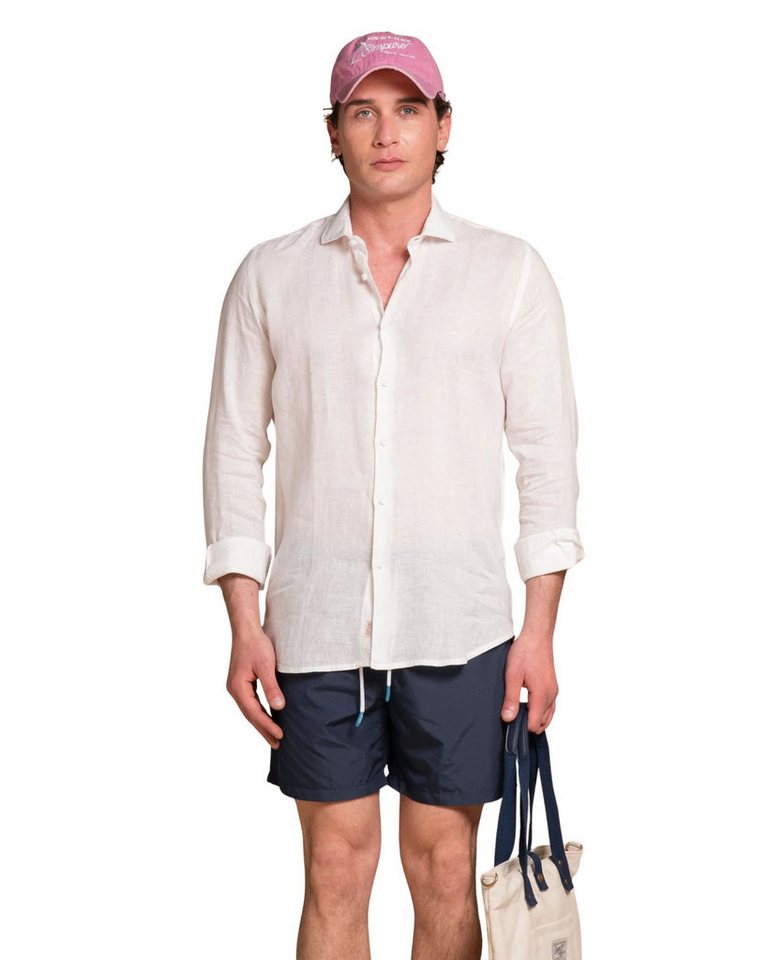 IMPURE Leinenhemd - modisches italienisches Leinen Hemd - regular Fit von IMPURE