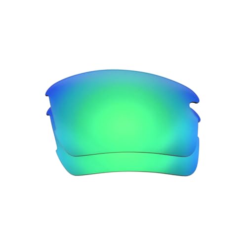 IMYTPFT 2PCS Kompatible/Ersatz-Objektive Oakleys Flak 2.0 (Asian Fit) OO9271 Grün polarisiert von IMYTPFT