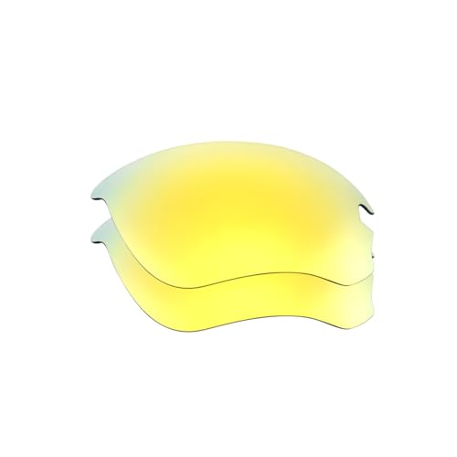 IMYTPFT 2PCS Kompatible/Ersatz-Objektive Oakleys Flak Draft OO9364 24K Gold polarisiert von IMYTPFT