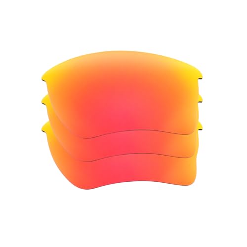 IMYTPFT 3PCS Kompatible/Ersatz-Objektive Oakleys Quarter Jacket OO9200 Rot polarisiert von IMYTPFT