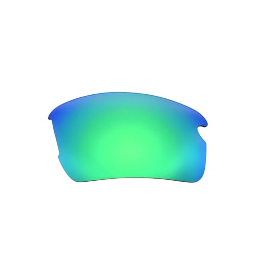 IMYTPFT Kompatible/Ersatz-Objektive Oakleys Flak 2.0 (Asian Fit) OO9271 Grün polarisiert von IMYTPFT