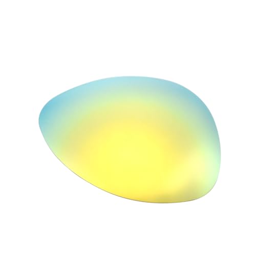IMYTPFT Kompatible/Ersatz-Objektive Oakleys Plaintiff OO4057 24K Gold polarisiert von IMYTPFT