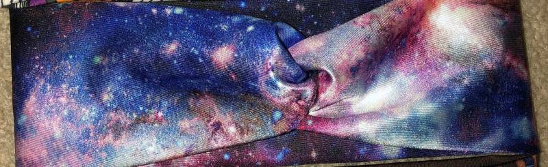 Galaxy Stirnband Galaxy Stirnband von IMadeDisStuffs