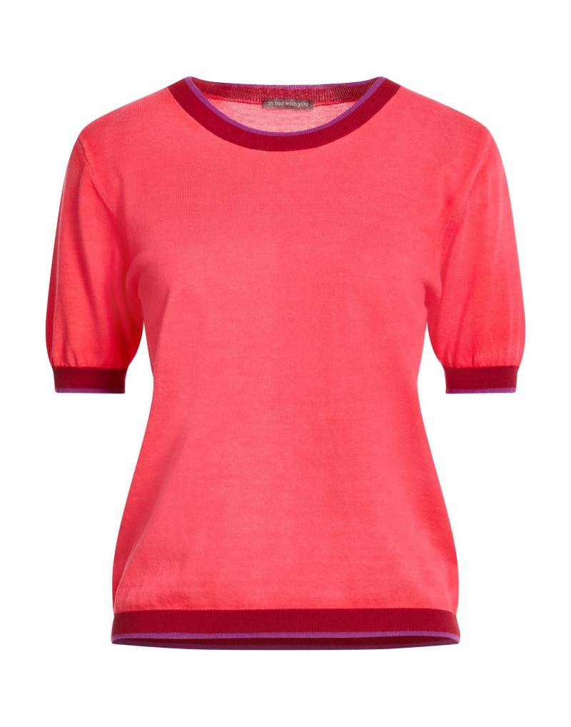 IN BED WITH YOU Pullover Damen Koralle von IN BED WITH YOU