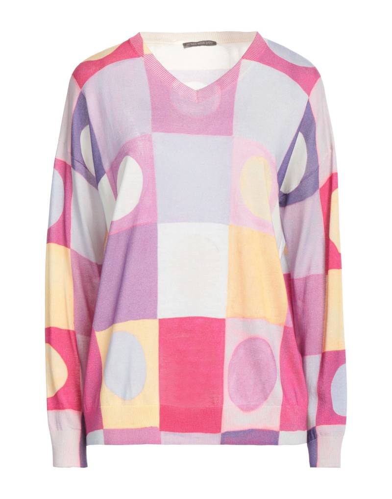 IN BED WITH YOU Pullover Damen Malve von IN BED WITH YOU