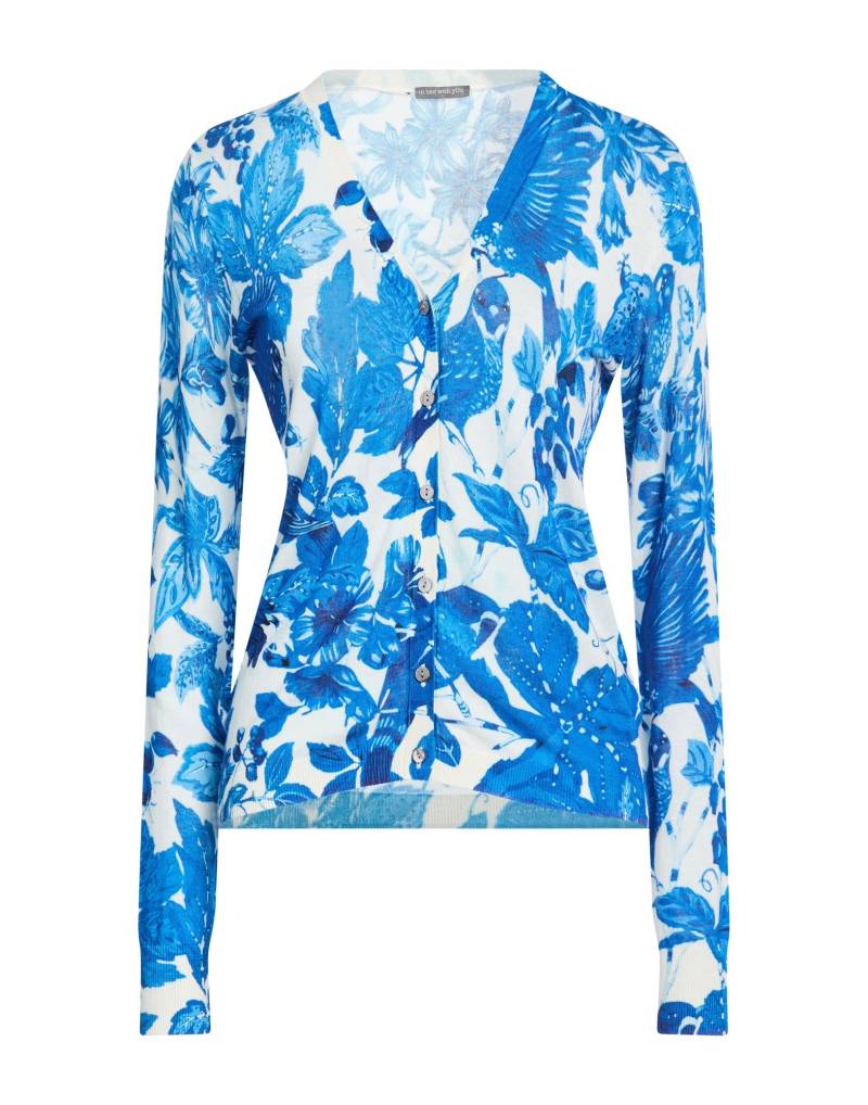 IN BED WITH YOU Strickjacke Damen Blau von IN BED WITH YOU