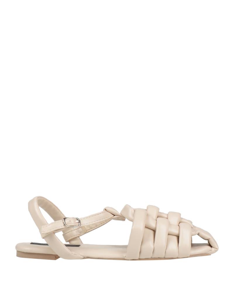 IN GOD WE TRUST Sandale Damen Cremeweiß von IN GOD WE TRUST
