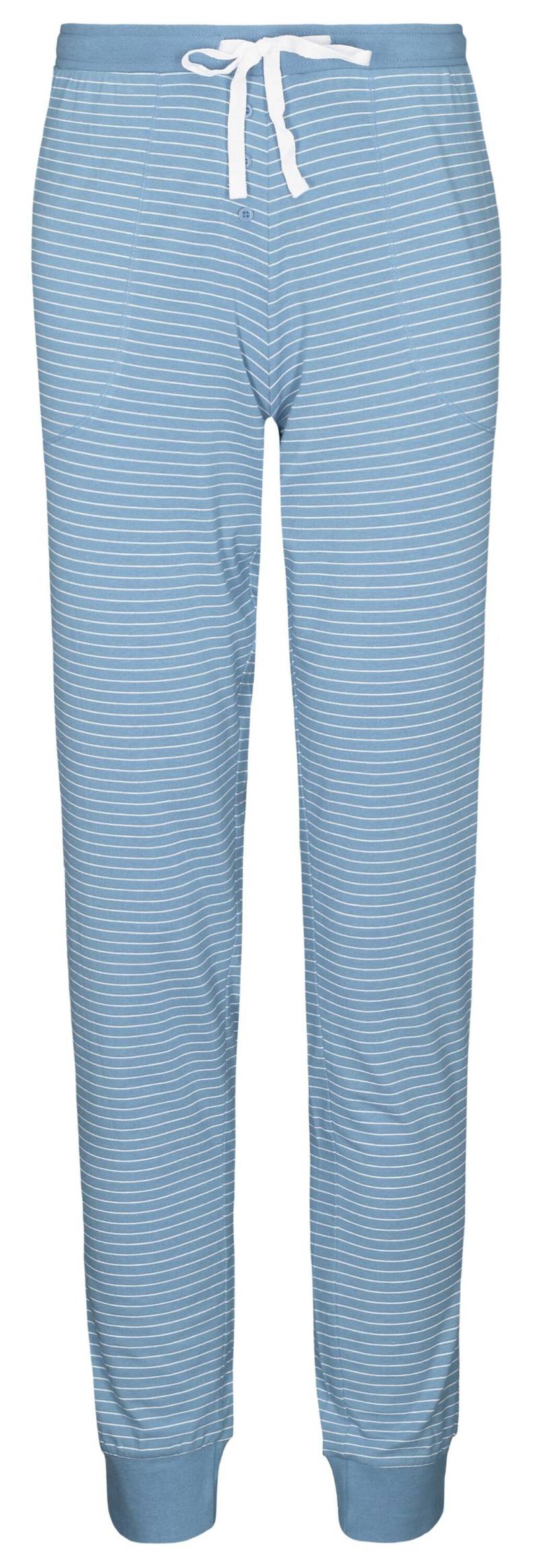 IN LINEA - Da.-Bündchenhose Ringel jeans stripe - Gr. - 46 von IN LINEA