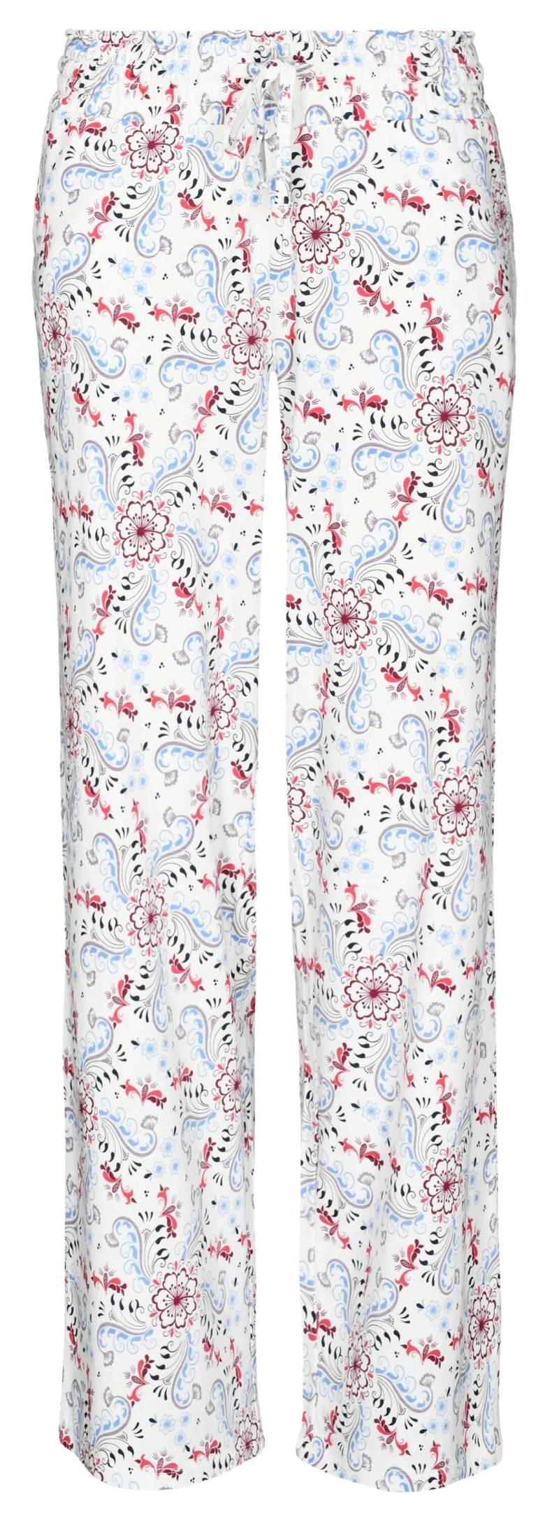 IN LINEA - Da.-Hose Druck ecru paisley - Gr. - 40 von IN LINEA