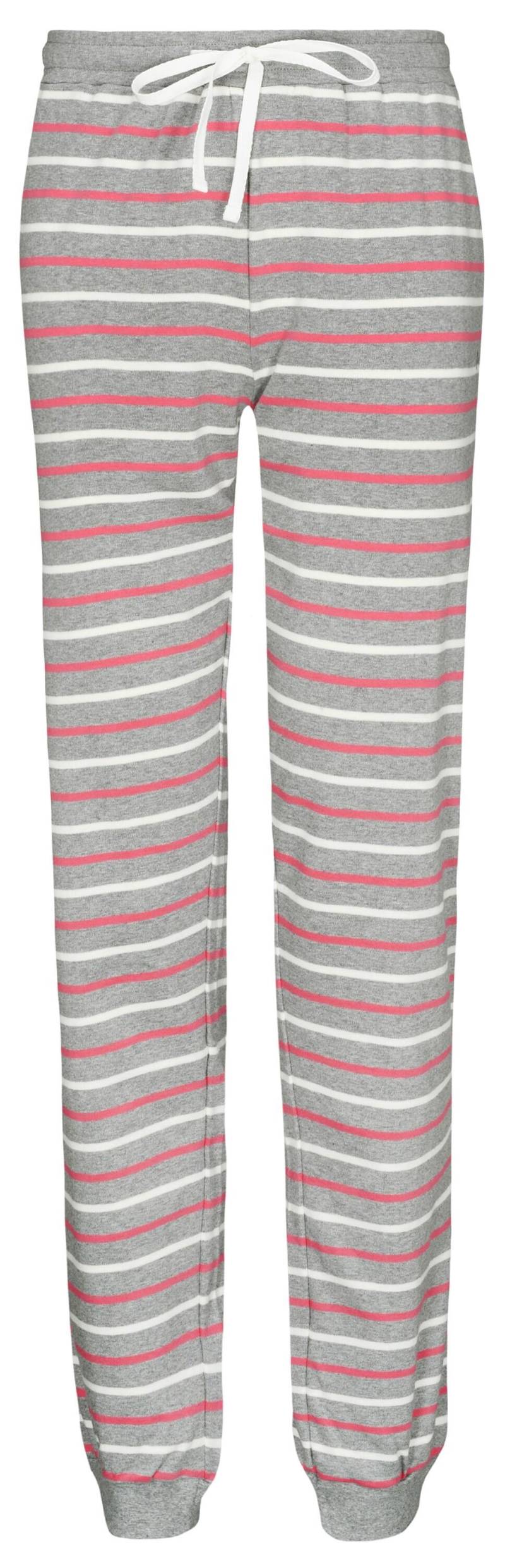 IN LINEA - Da.-Hose Interlock anthra stripe - Gr. - 38 von IN LINEA