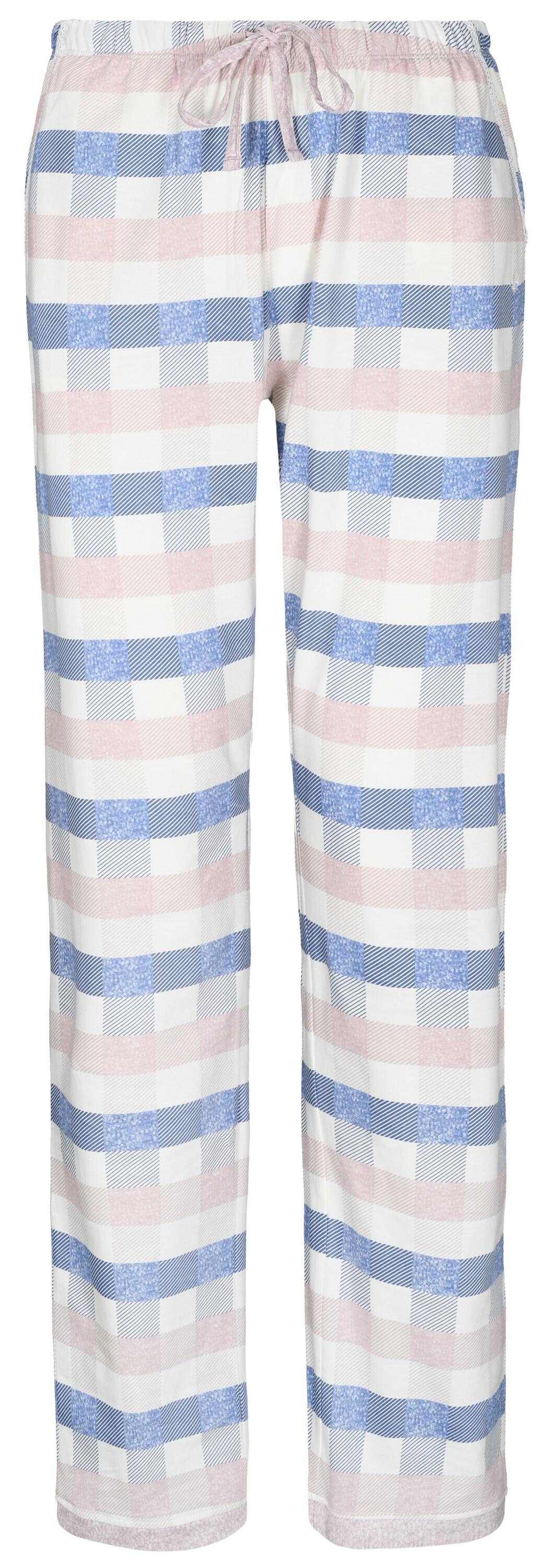 IN LINEA - Da.-Hose ecru check - Gr. - 50 von IN LINEA