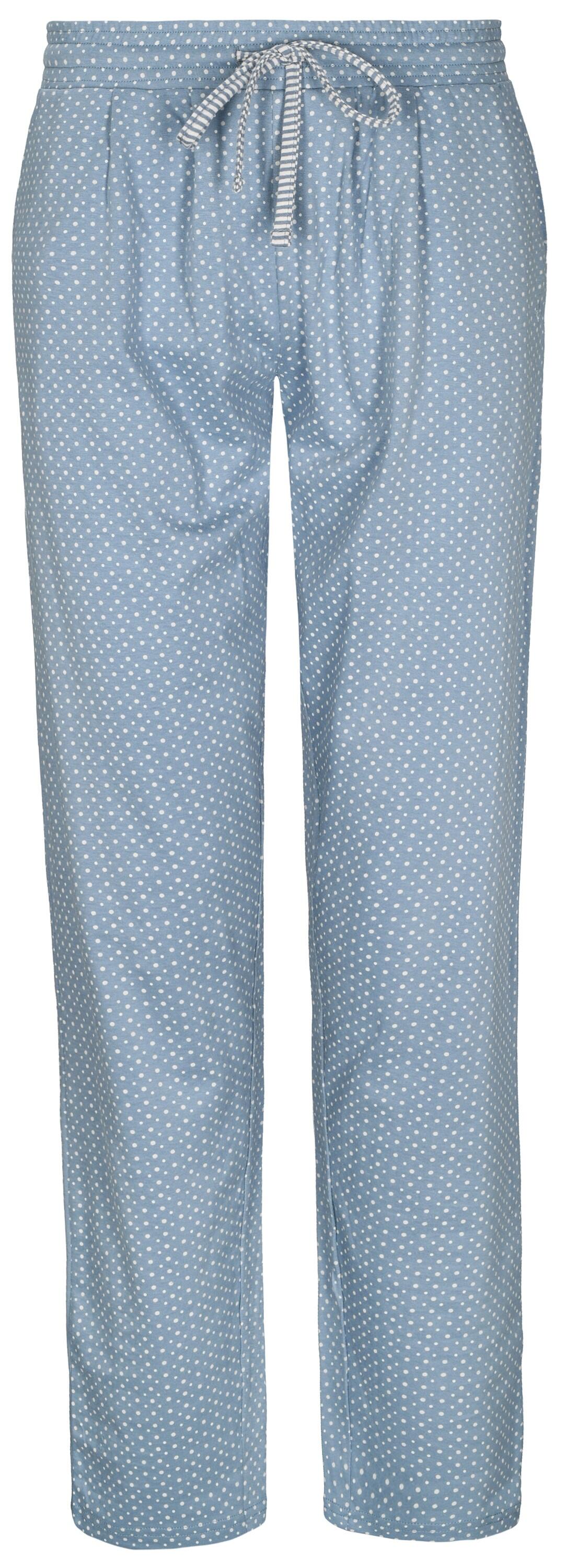IN LINEA - Da.-Hose samtweich denim dots - Gr. - 42 von IN LINEA