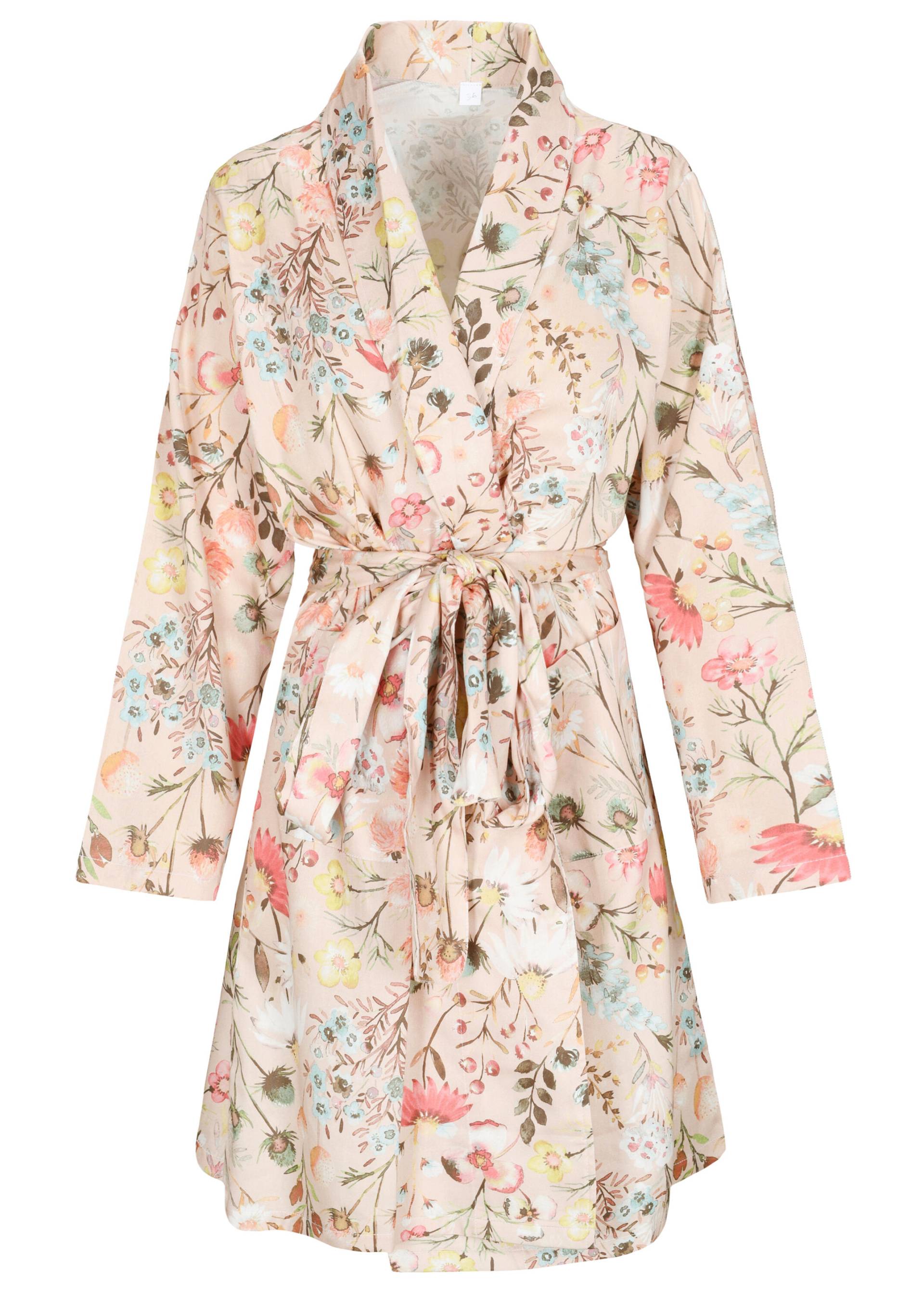 IN LINEA - Da.-Morgenmantel blush - Gr. - 38 von IN LINEA