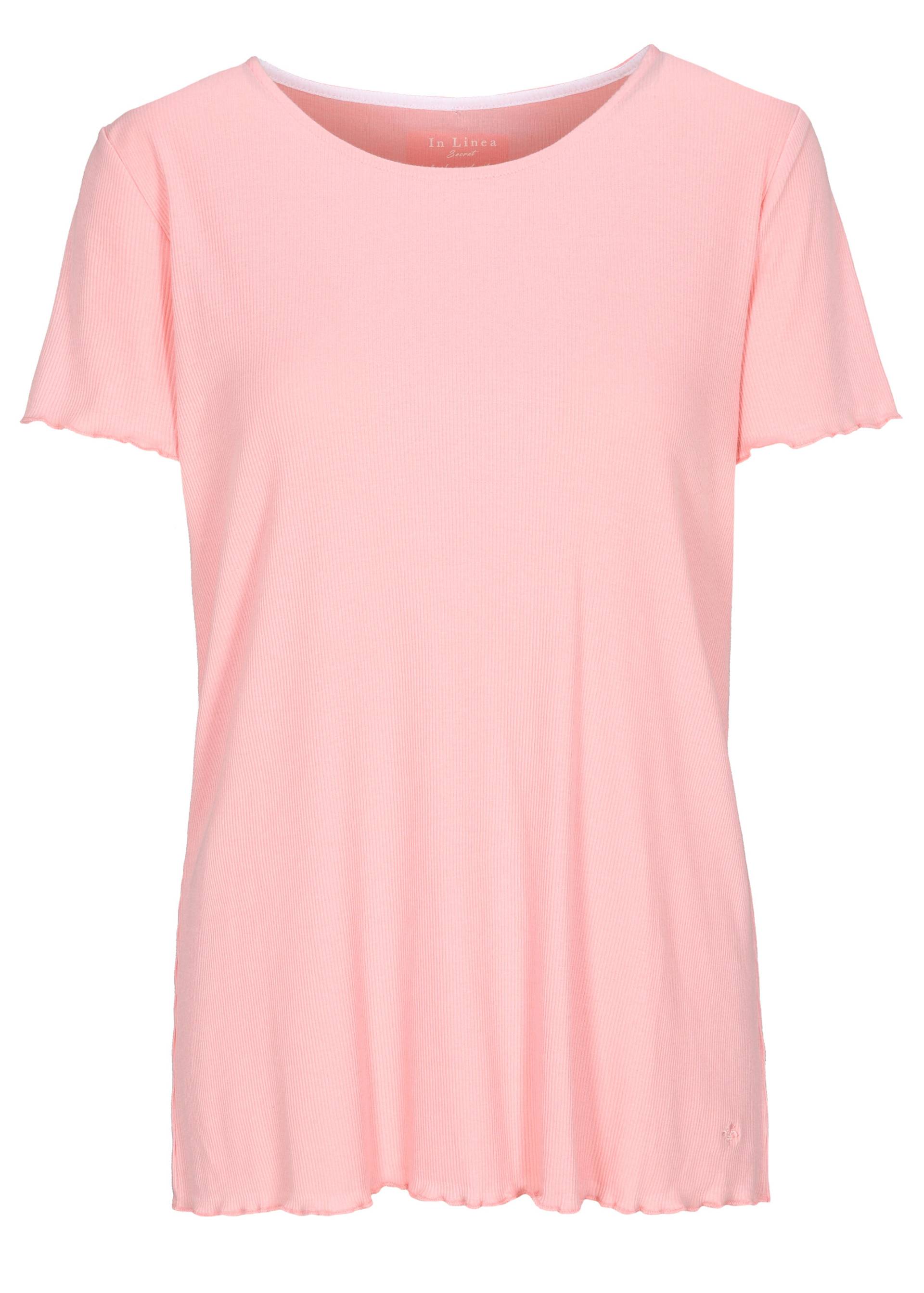 IN LINEA - Da.-Shirt Rib icepink stripe - Gr. - 36 von IN LINEA