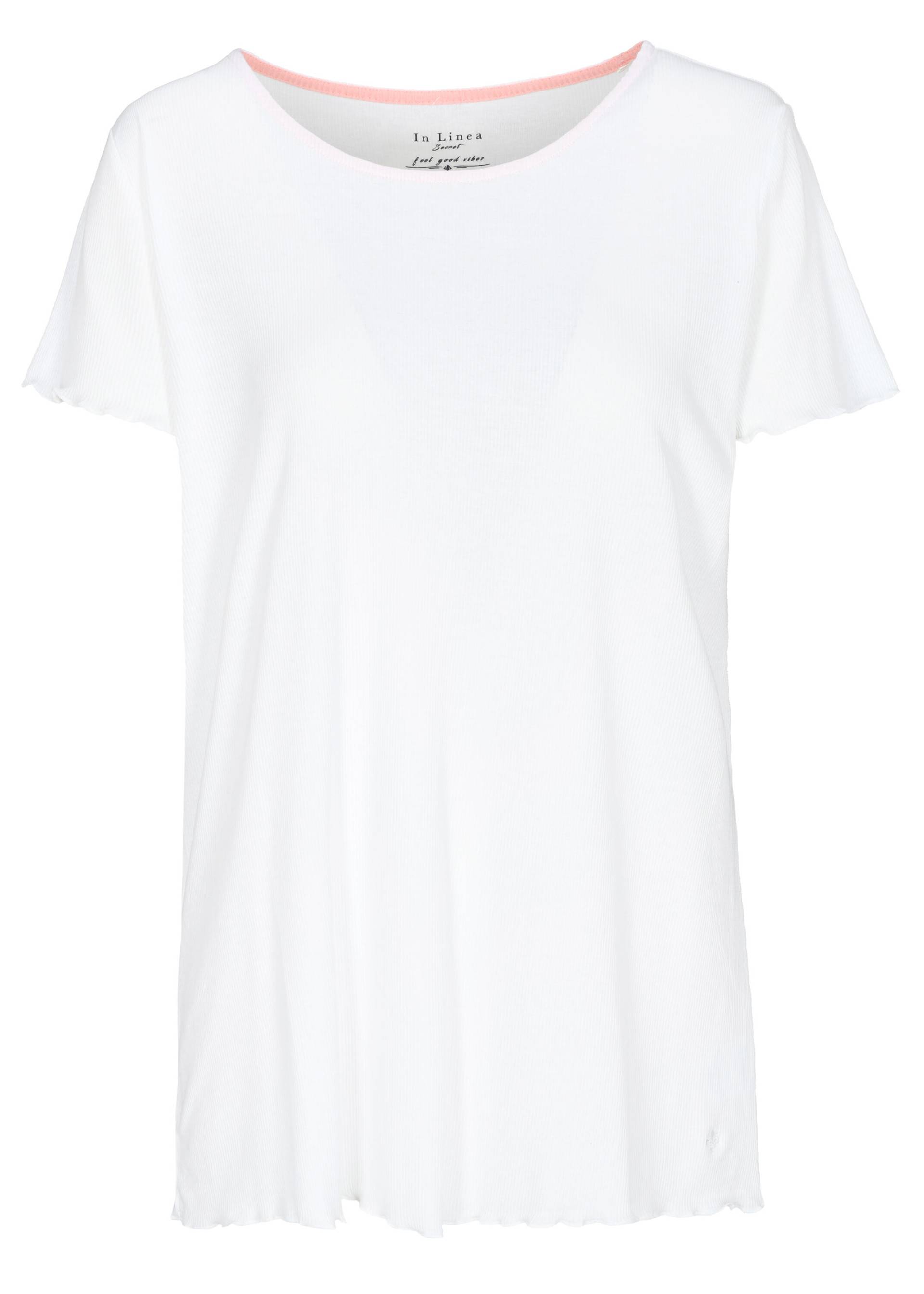 IN LINEA - Da.-Shirt Rib white stripe - Gr. - 40 von IN LINEA
