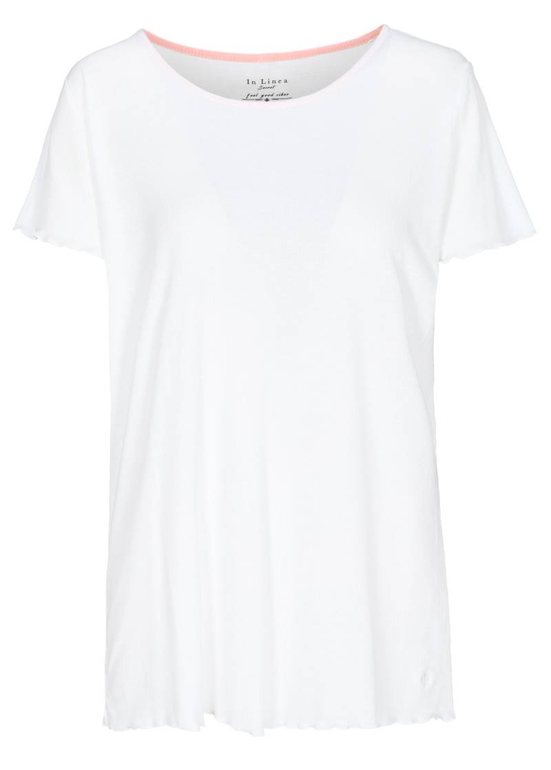 IN LINEA - Da.-Shirt Rib white stripe - Gr. - 40 von IN LINEA