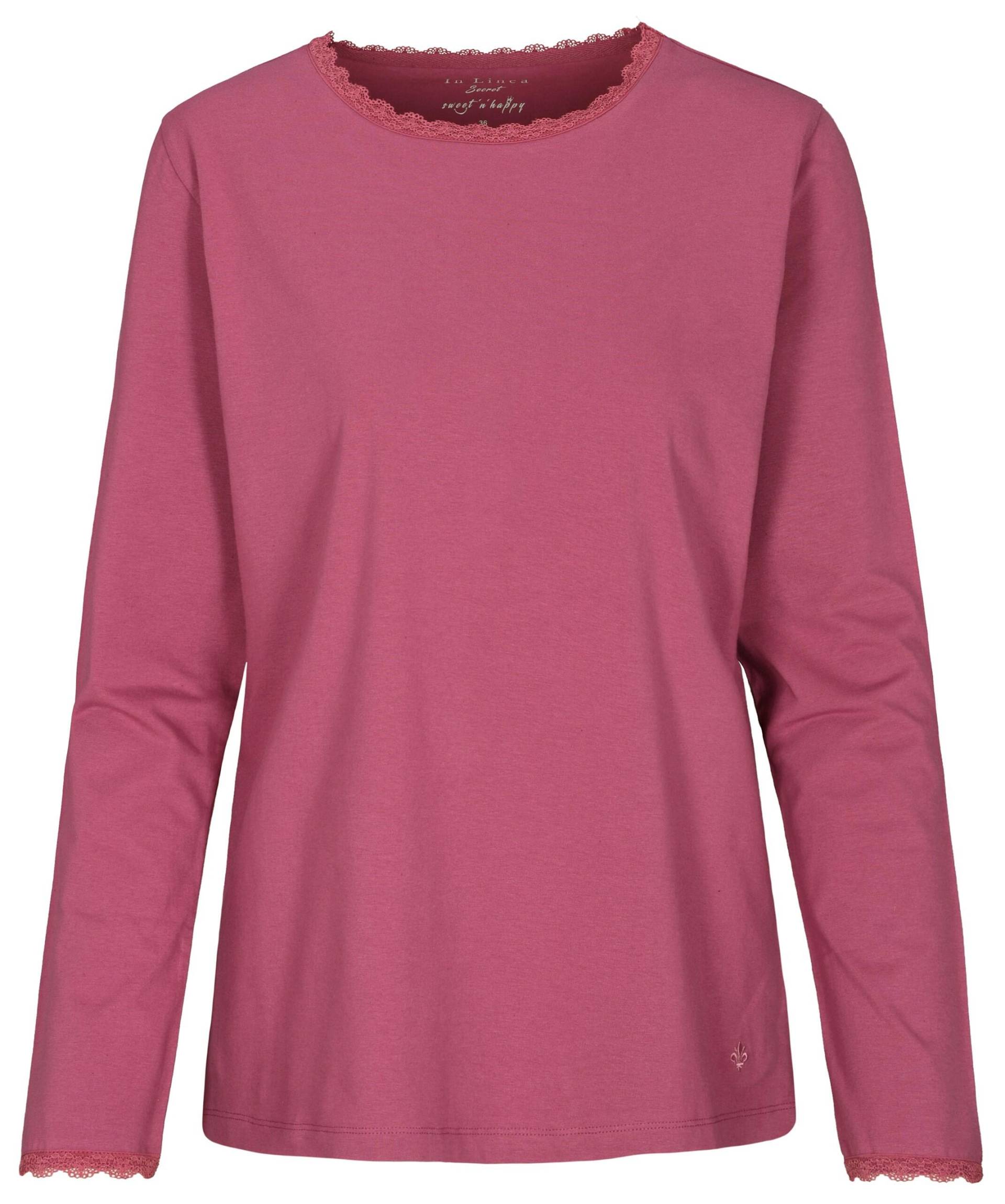 IN LINEA - Da.-Shirt Spitze jam - Gr. - 36 von IN LINEA