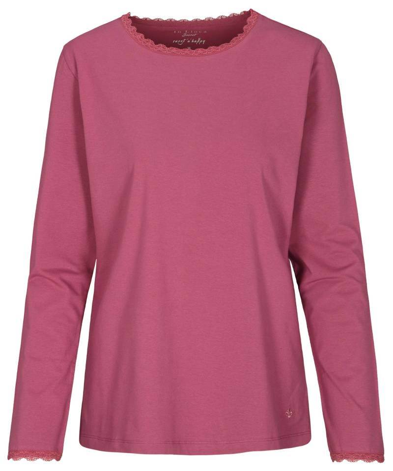 IN LINEA - Da.-Shirt Spitze jam - Gr. - 36 von IN LINEA