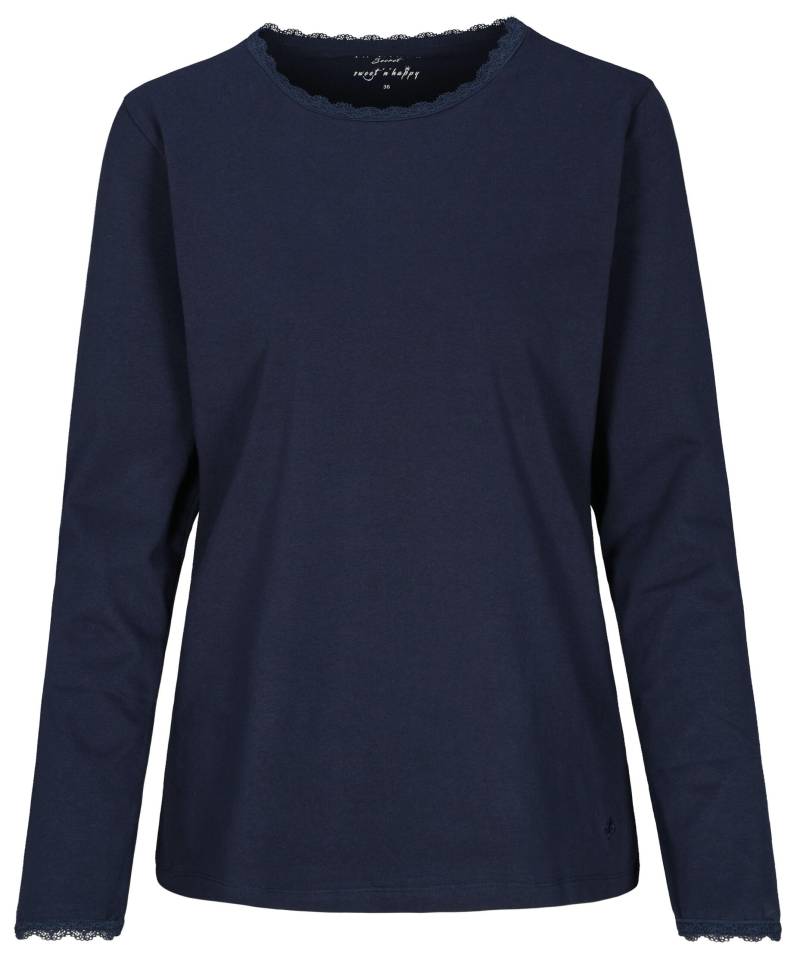 IN LINEA - Da.-Shirt Spitze night - Gr. - 42 von IN LINEA