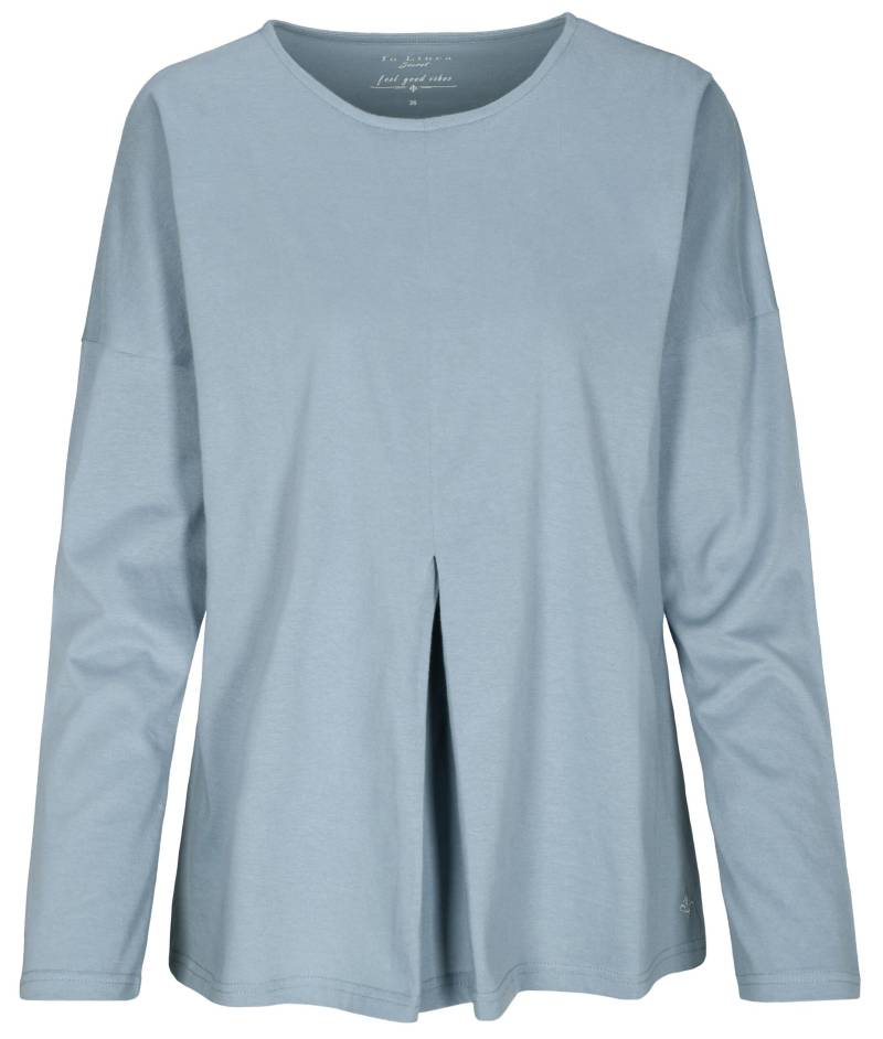 IN LINEA - Da.-Shirt samtweich denim - Gr. - 38 von IN LINEA