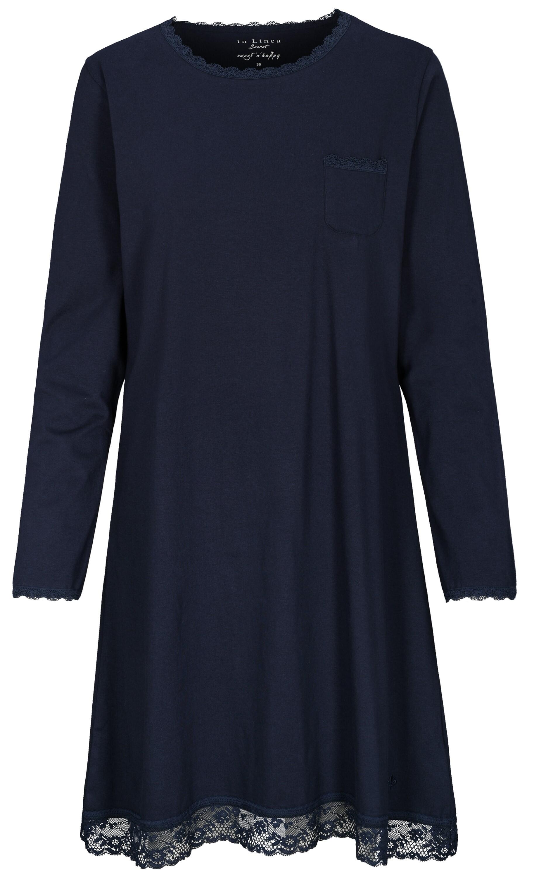 IN LINEA - Da.-Sleepshirt Spitze night - Gr. - 40 von IN LINEA