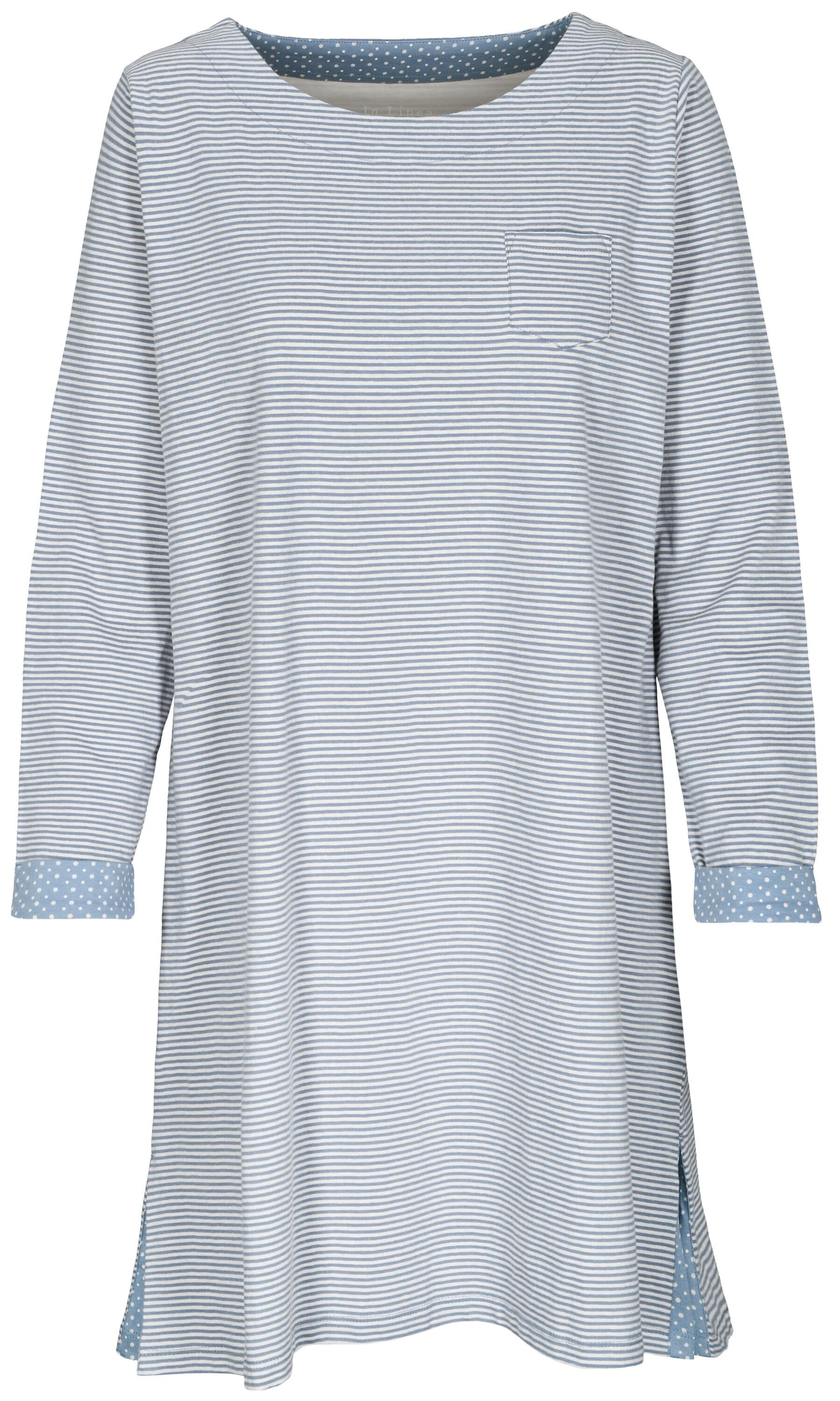 IN LINEA - Da.-Sleepshirt samtweich - Gr. - 40 von IN LINEA