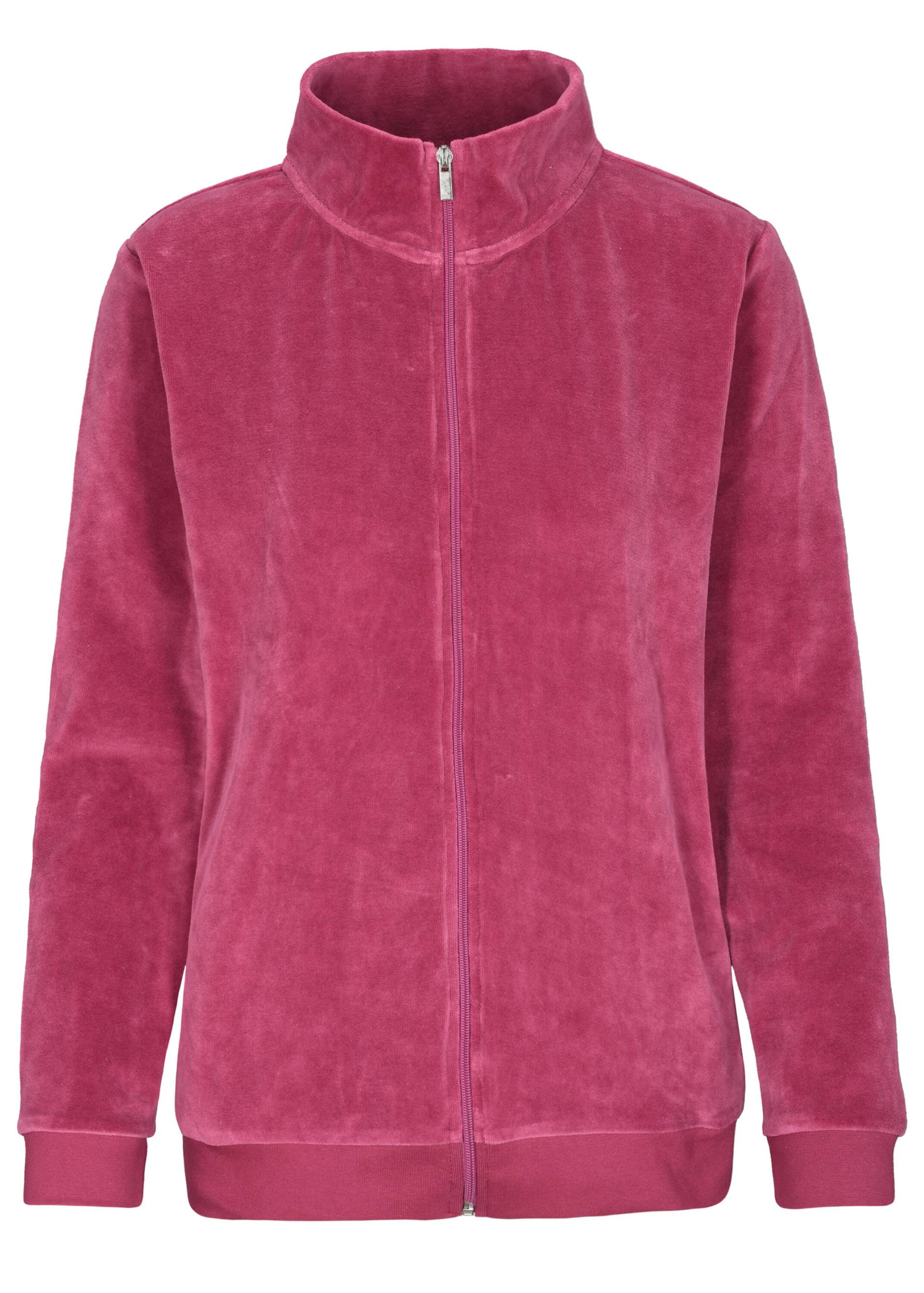 IN LINEA - Da.-Velourjacke Cosy jam - Gr. - 36 von IN LINEA