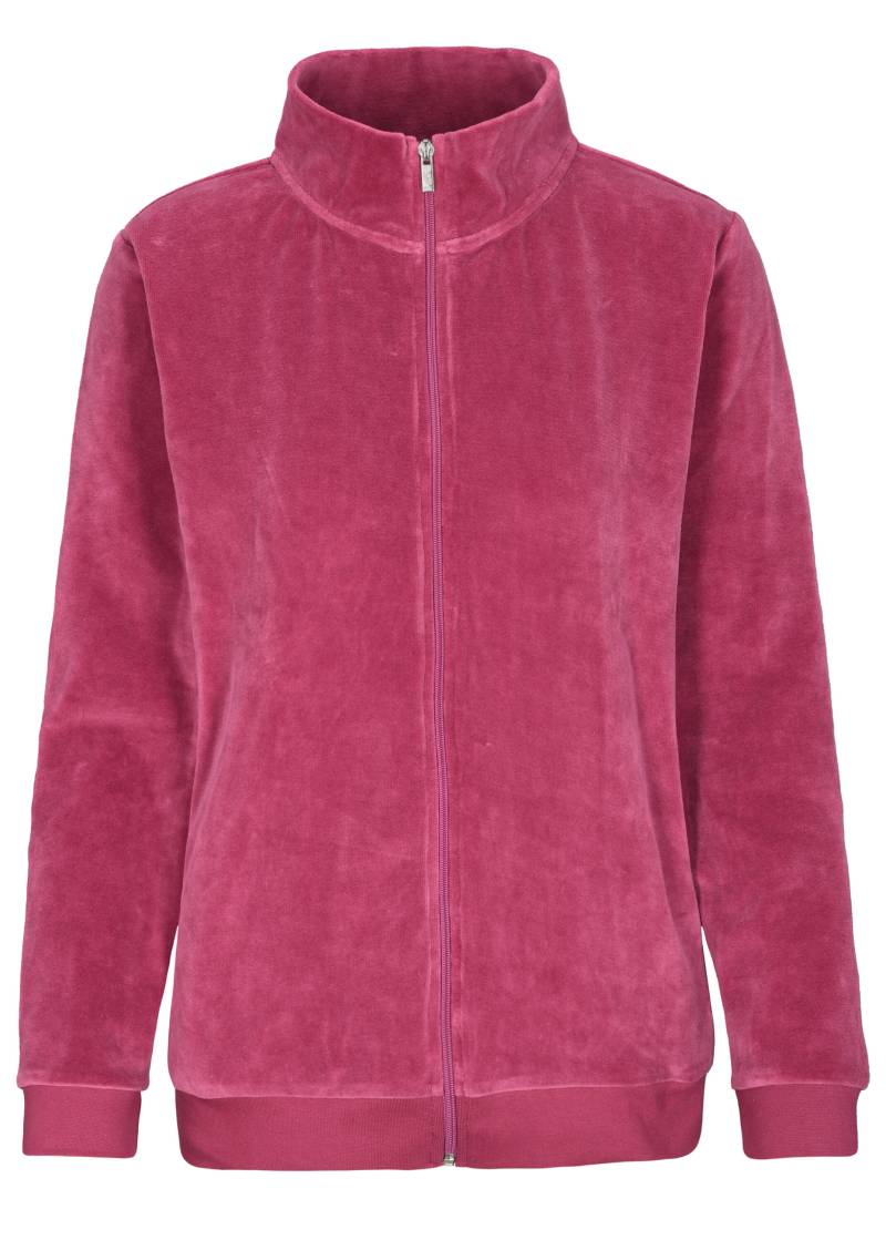 IN LINEA - Da.-Velourjacke Cosy jam - Gr. - 46 von IN LINEA