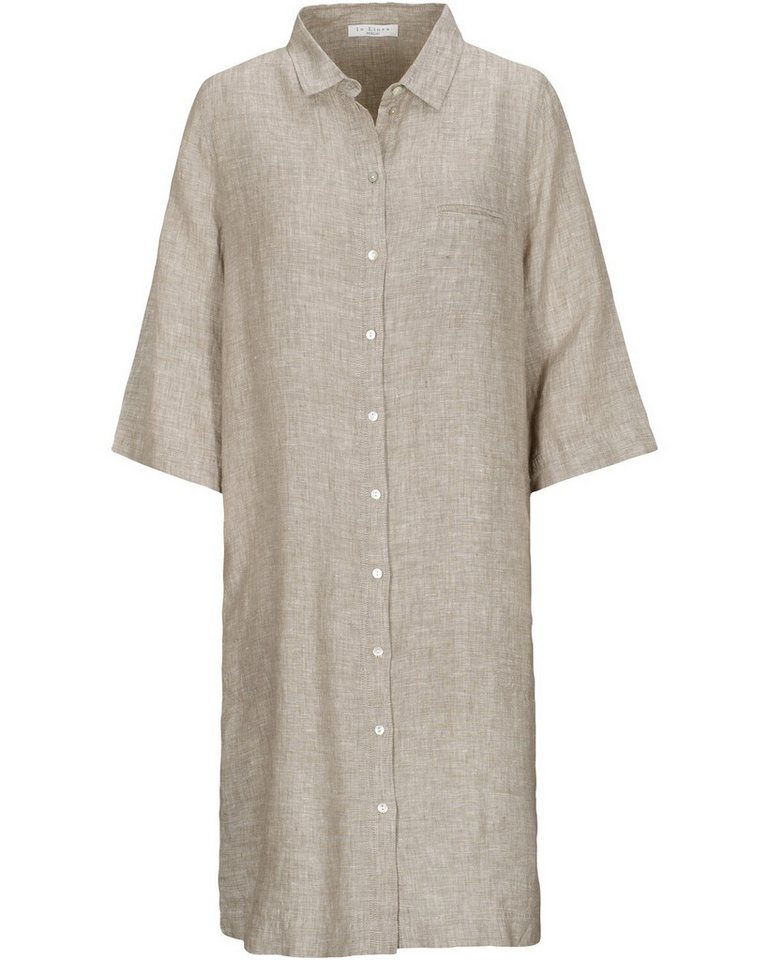 IN LINEA Hemdblusenkleid Leinen-Hemdkleid von IN LINEA