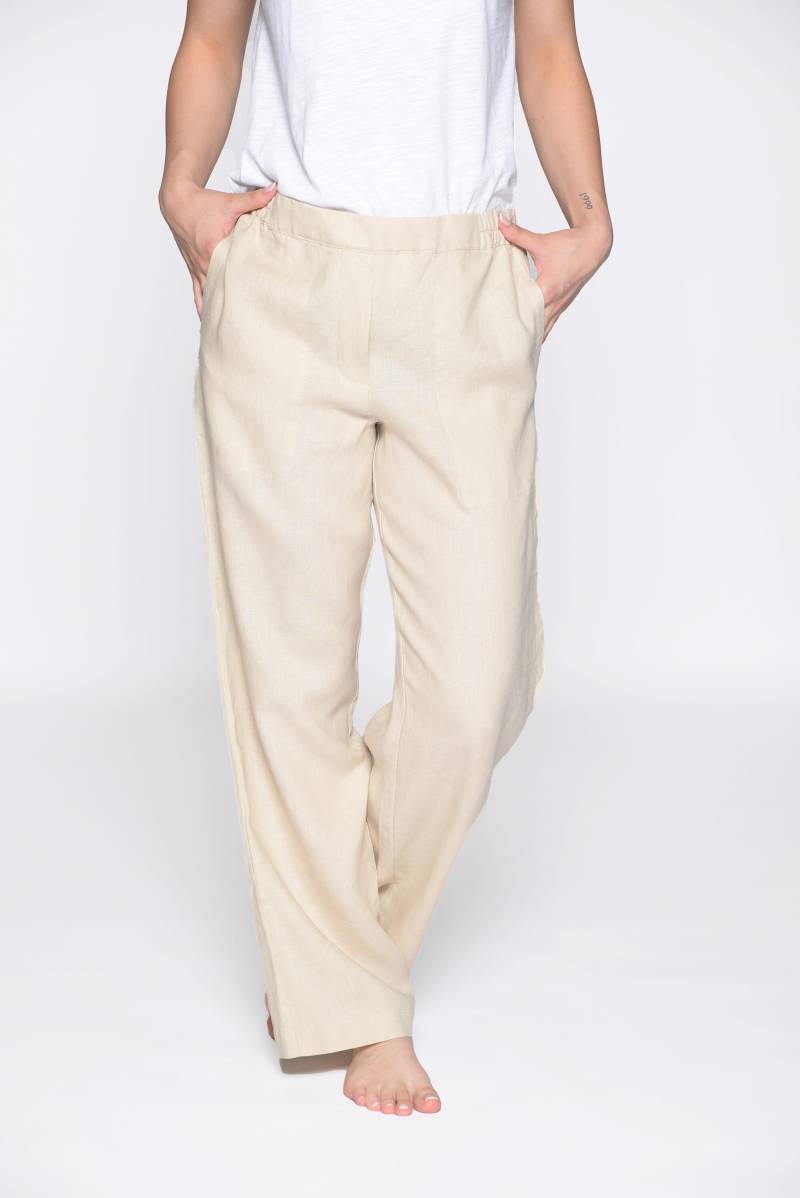 IN LINEA - Hose 209 sand - Gr. - 46 von IN LINEA