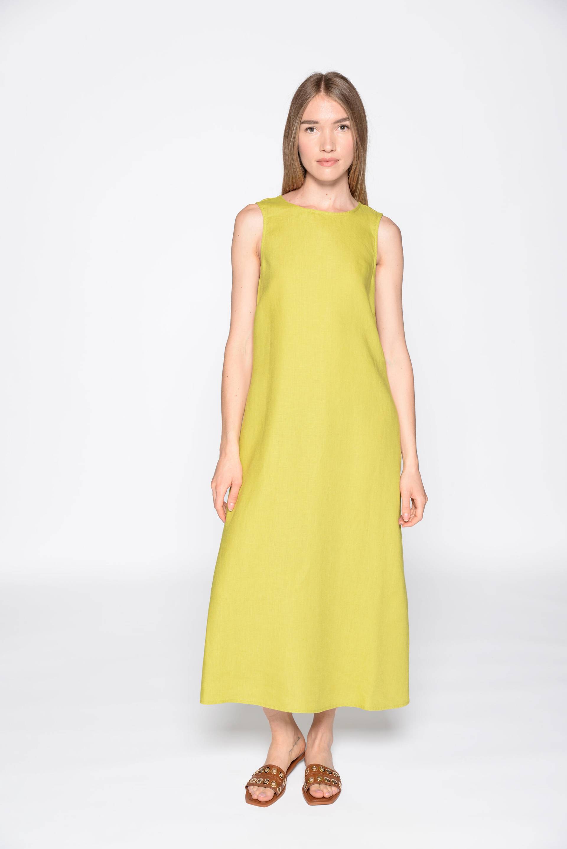 IN LINEA - Kleid, ohne Arm 549 lime - Gr. - 44 von IN LINEA